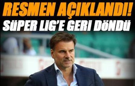 Ünlü teknik adam yeniden Süper Lig'de! Resmen açıklandı