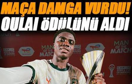 Trabzonspor'un yıldızı Christ Inao Oulai milli takıma damga vurdu! Maçın adamı seçildi