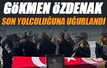 Galatasaray efsanesi Gökmen Özdenak, son yolculuğuna uğurlandı