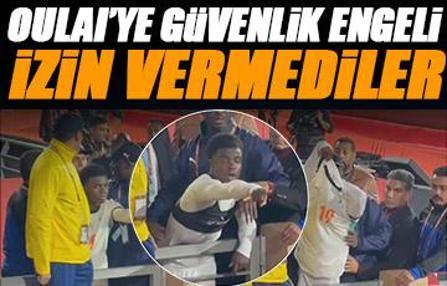 Christ Oulai'ye güvenlik engeli: Annesine gitmesine izin vermediler!