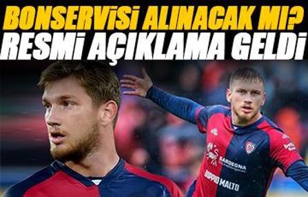 Cagliari'den Semih Kılıçsoy için resmi açıklama! Bonservisi alınacak mı?