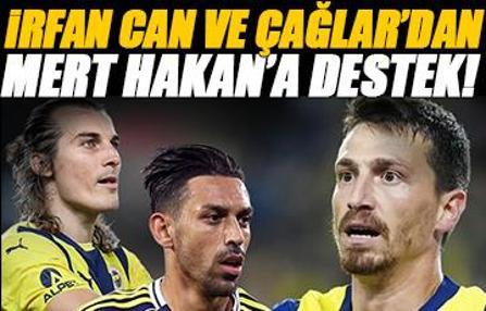 İrfan Can Kahveci ve Çağlar Söyüncü'den Mert Hakan Yandaş'a destek paylaşımı