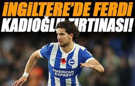 İngiltere'de Ferdi Kadıoğlu rüzgarı! Görenler gözlerine inanamadı...