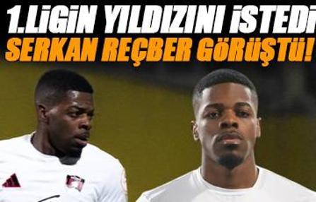 Beşiktaş 1.Ligin yıldızını istedi! Serkan Reçber görüştü