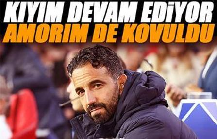 Manchester United'da deprem: Ruben Amorim kovuldu