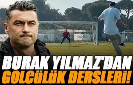 Burak Yılmaz'dan golcülük dersleri! Eski günlerini hatırlattı