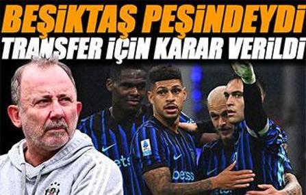 Beşiktaş peşindeydi! Inter yıldız oyuncu için kararını verdi