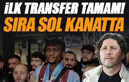 Trabzonspor ilk transferi bitirdi! Gözünü sol kanata çevirdi
