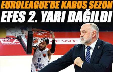 Anadolu Efes'in mağlubiyet serisi 5 maça çıktı... Olimpia Milano - Anadolu Efes maç sonucu 87-74