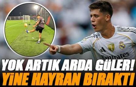Yok artık Arda Güler! Yine zoru başardı