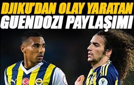 Eski Fenerbahçeli Djiku'dan Guendouzi'nin golü sonrası olay yaratan paylaşım