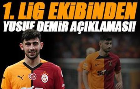 1. Lig ekibinden Yusuf Demir açıklaması! Transfer sözleri...