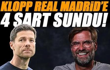 Xabi Alonso'nun yerine düşünülen Jürgen Klopp, Real Madrid'e 4 şart sundu! O ismi takımda istemiyor