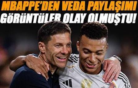 Mbappe'den Xabi Alonso paylaşımı! Görüntüler tepki çekmişti...