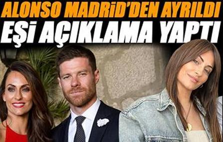 Xabi Alonso’nun eşinden Madrid sözleri!