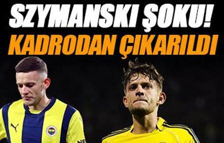 Fenerbahçe'de Sebastian Szymanski şoku! Alanyaspor maçı öncesi...