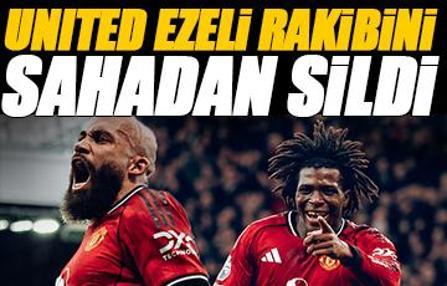 Düğüm ikinci yarıda çözüldü! Manchester United derbide Manchester City'i 2-0'la geçti