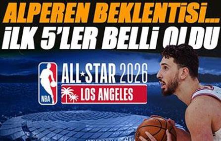 NBA 2026 All-Star ilk 5'ler açıklandı; Alperen Şengün yok, LeBron 21 yıl sonra...