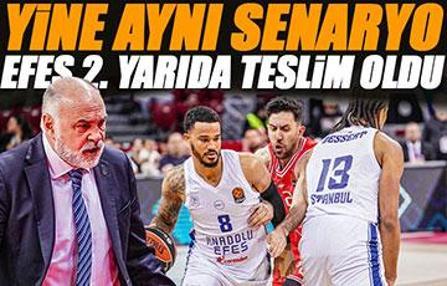 Anadolu Efes 2. yarıda yine kayıp! Hapoel Tel Aviv - Anadolu Efes maç sonucu 71-66
