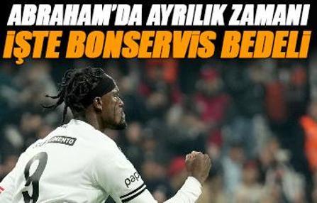 Beşiktaş'ta Abraham'la yollar ayrılıyor! İşte kazanılan bonservis bedeli