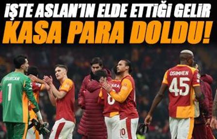 Galatasaray-Atletico Madrid maçı sonrası kasa doldu! İşte elde edilen gelir