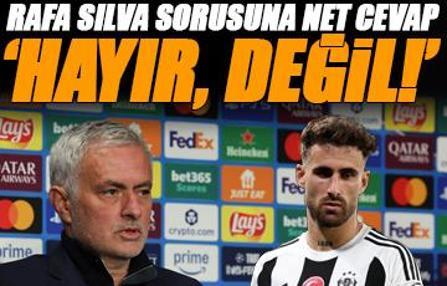Benfica'dan Rafa Silva açıklaması! Mourinho yanıtladı