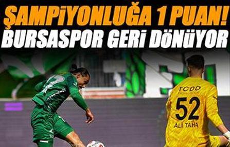Bursaspor kazandı, şampiyonluğun kapısını araladı! Maç sonucu Ankara Demirspor - Bursaspor: 0-1 (TFF 2. Lig)