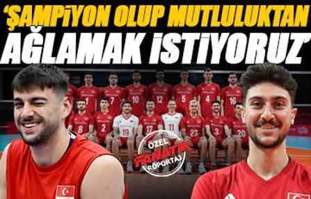 'Şampiyonluk olup ağlamak istiyoruz'