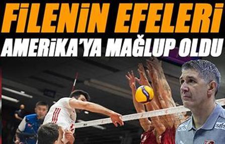 Filenin Efeleri Amerika'ya mağlup oldu