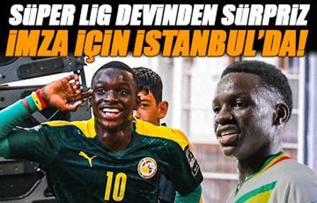İmza için İstanbul'a geldi!
