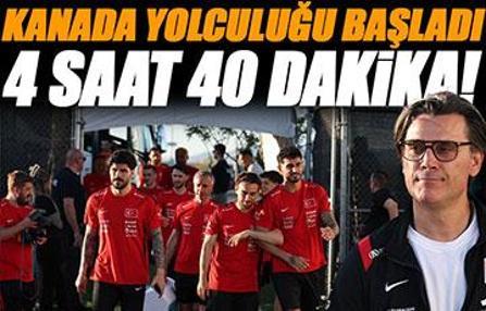 A Milli Takım, Avustralya maçı için Vancouver'e hareket etti
