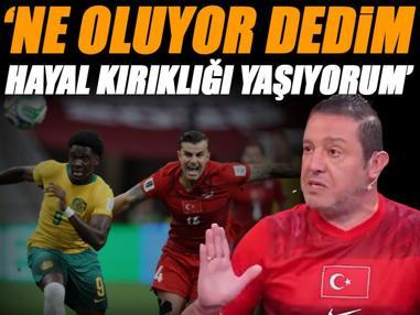 A Milliler kaybetti, Nihat Kahveci sinir küpüne döndü! 'Ne oluyor dedim, hayal kırıklığı yaşıyorum'