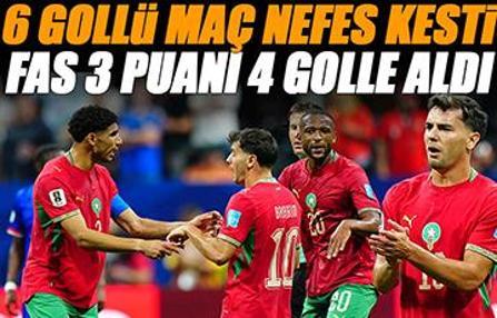 Fas grubu galibiyetle tamamladı