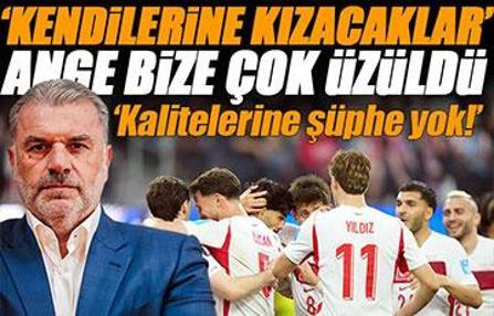 Ange Postecoglou, Türkiye'ye üzüldü! 'Kendilerine çok kızacaklar'
