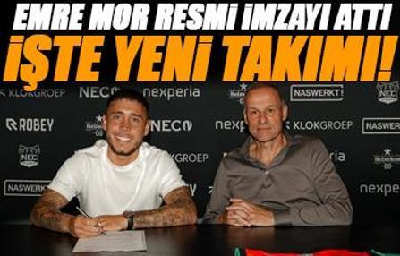 Emre Mor resmi imzayı attı!