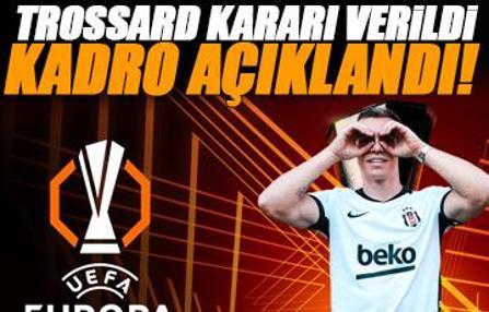 Beşiktaş'ın Midtjylland kadrosu açıklandı!