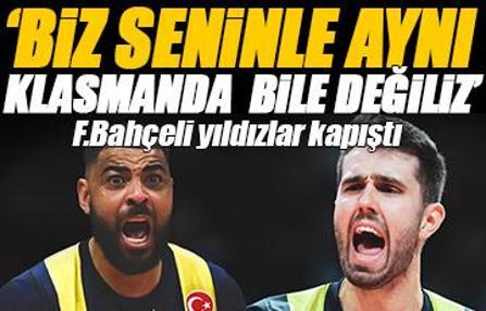 Fenerbahçeli yıldızlar birbirine girdi!