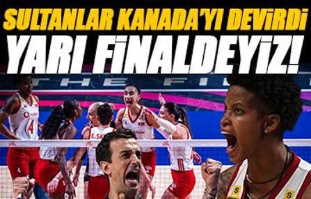 Filenin Sultanları, VNL'de yarı finale yükseldi