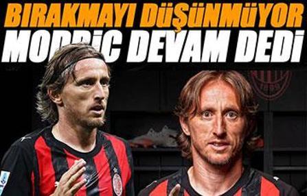 41 kere maşallah! Modric Milan'la sözleşme uzattı