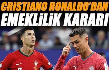 Cristiano Ronaldo'dan emeklilik kararı