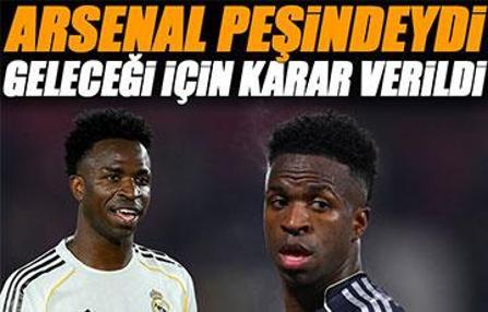 Real Madrid'de Vinicius Jr için karar verildi