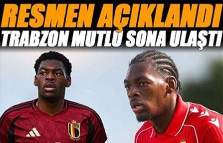 Trabzonspor transferi resmen açıkladı!