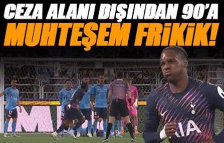 21 yaşındaki Fransız golcüden muhteşem frikik golü