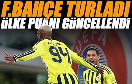 Fenerbahçe turladı | İşte güncel UEFA ülke puanı sıralaması