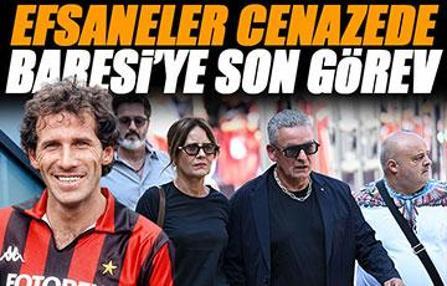 Efsaneye veda; Milan, Franco Baresi'yi uğurladı