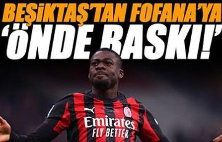 Beşiktaş'tan Youssouf Fofana’ya sıkı pres