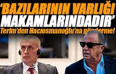 Fatih Terim'den İbrahim Hacıosmanoğlu'na bir gönderme daha!