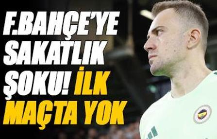 Fenerbahçe'de Mert Günok sakatlandı