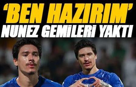 Darwin Nunez Trabzonspor için gemileri yaktı