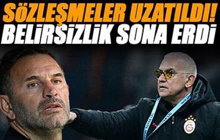 Galatasaray harekete geçti! Sözleşmeler yenilendi